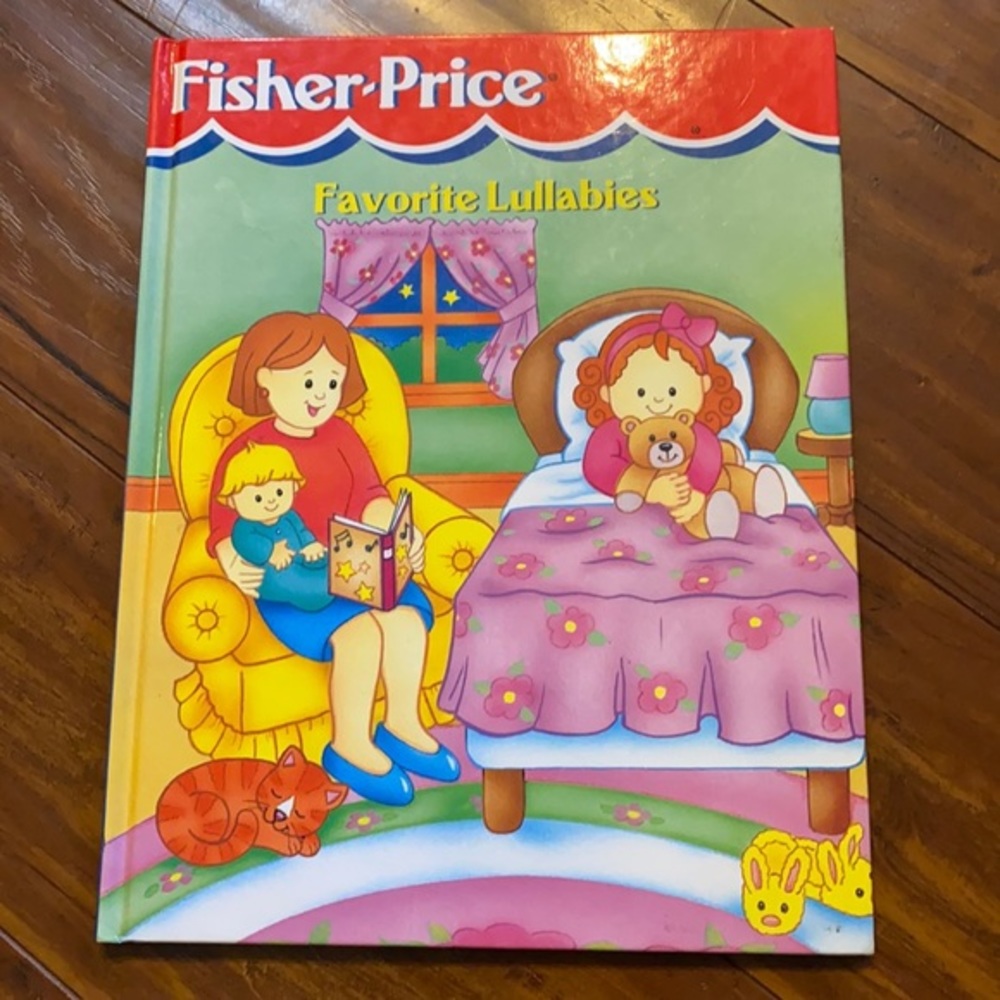 Vintage 1998 Fisher Price Favorite Lullabies Hardcover